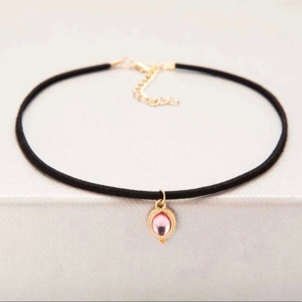 Set of 3 Leather Layering Chokers